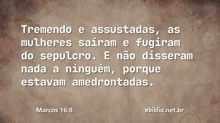 Marcos 16:8