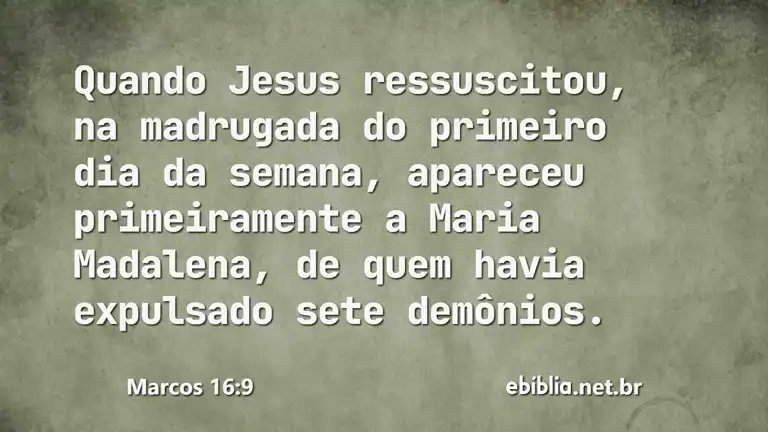 Marcos 16:9