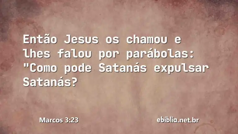 Marcos 3:23