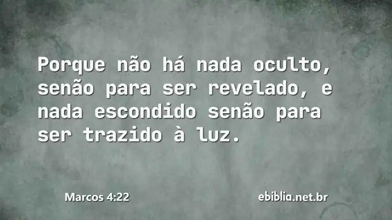 Marcos 4:22