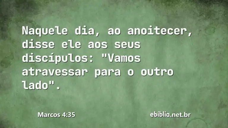 Marcos 4:35