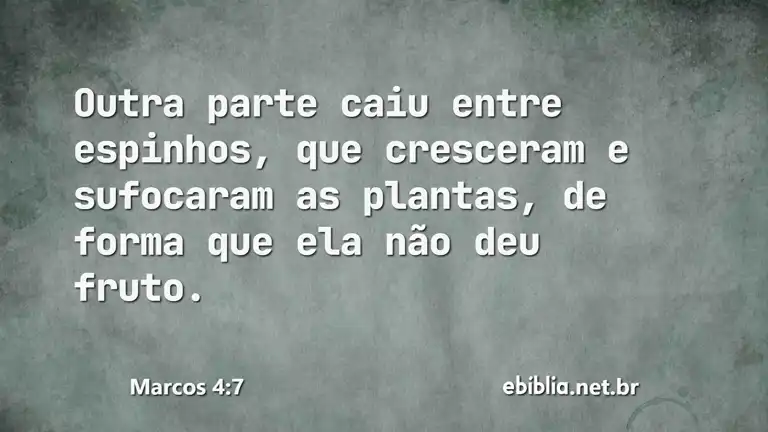 Marcos 4:7