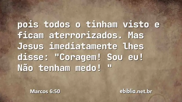 Marcos 6:50