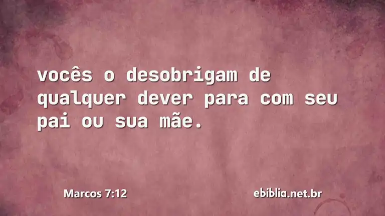 Marcos 7:12