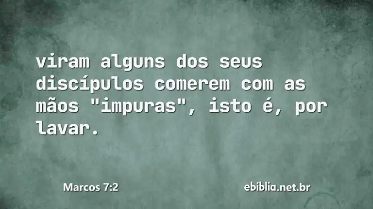 Marcos 7:2