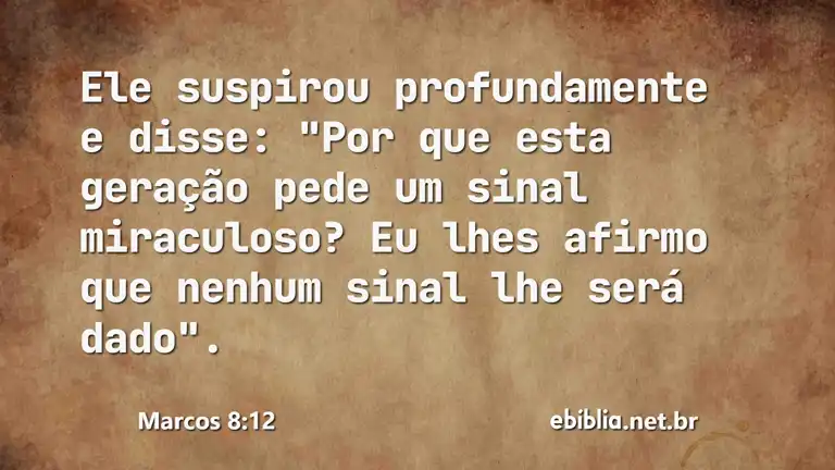 Marcos 8:12