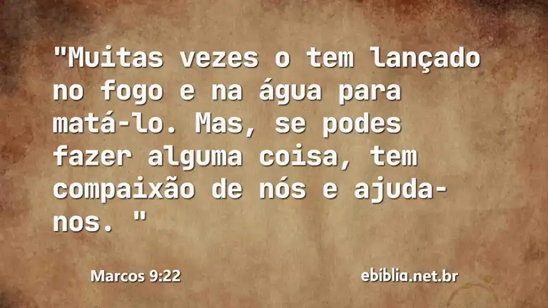 Marcos 9:22