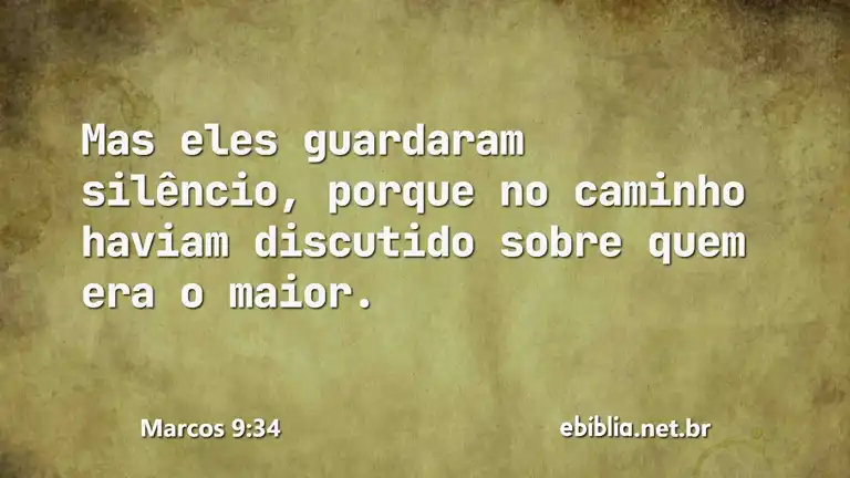 Marcos 9:34