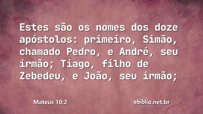 Mateus 10:2