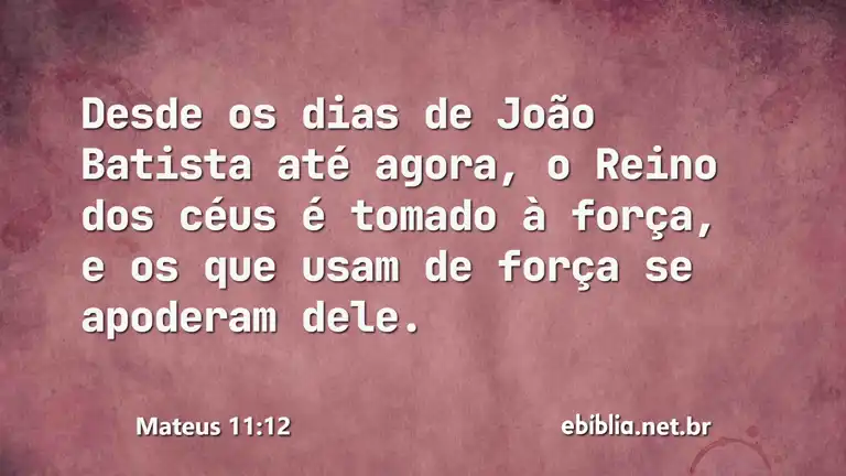 Mateus 11:12