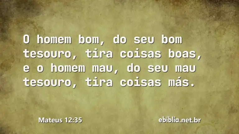 Mateus 12:35