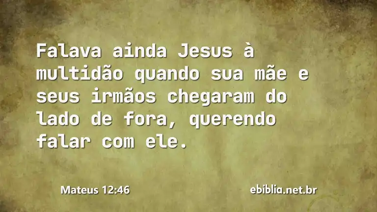 Mateus 12:46