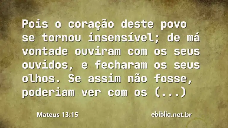 Mateus 13:15