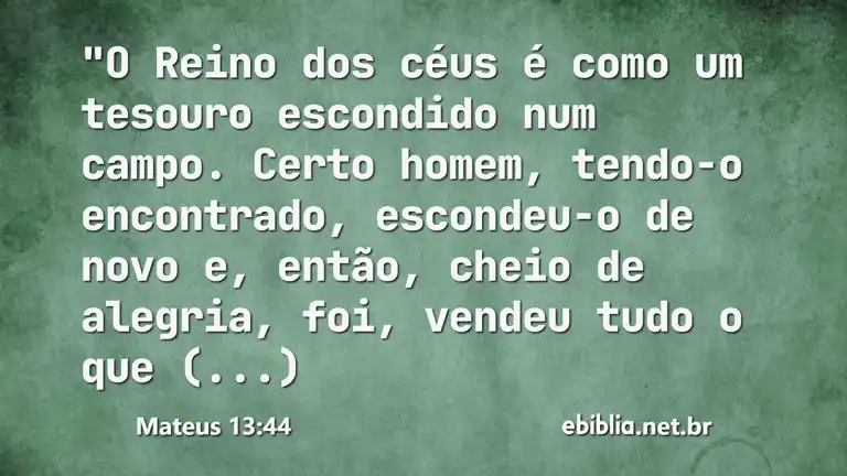 Mateus 13:44