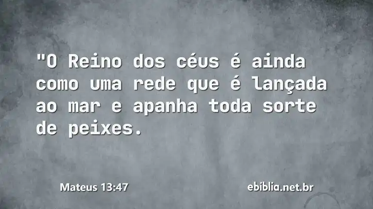 Mateus 13:47