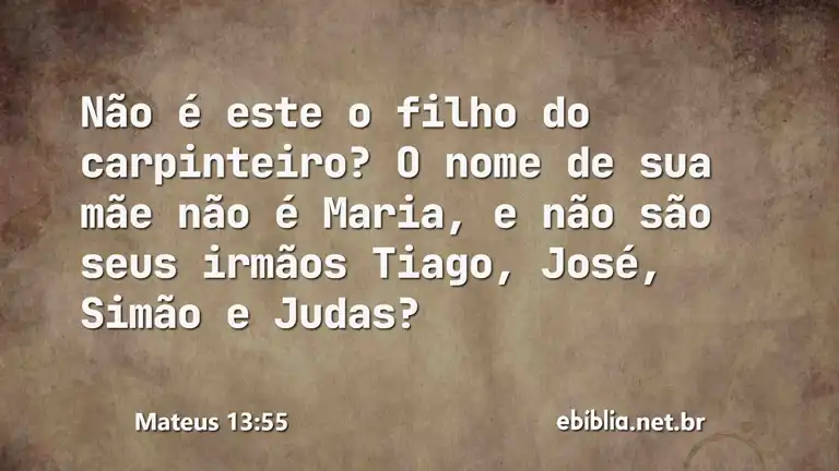 Mateus 13:55