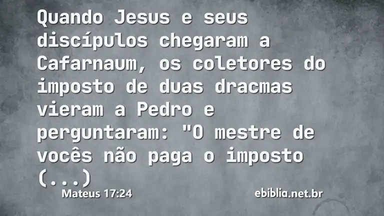 Mateus 17:24