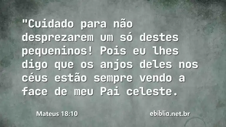 Mateus 18:10