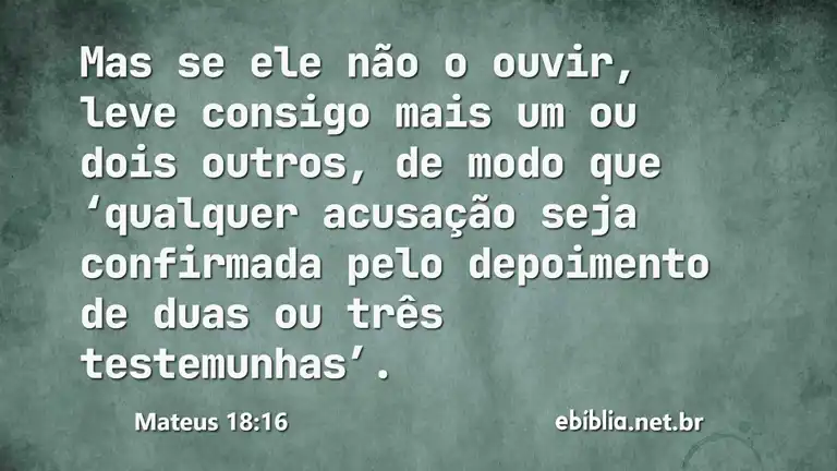 Mateus 18:16