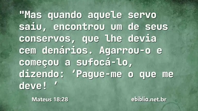 Mateus 18:28