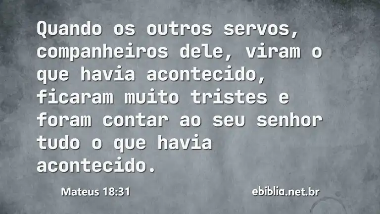 Mateus 18:31