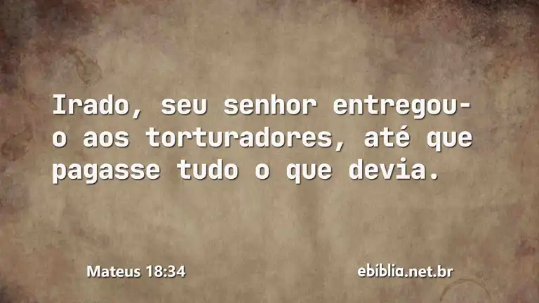 Mateus 18:34