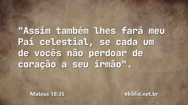 Mateus 18:35