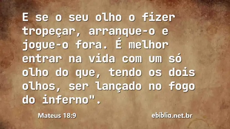 Mateus 18:9