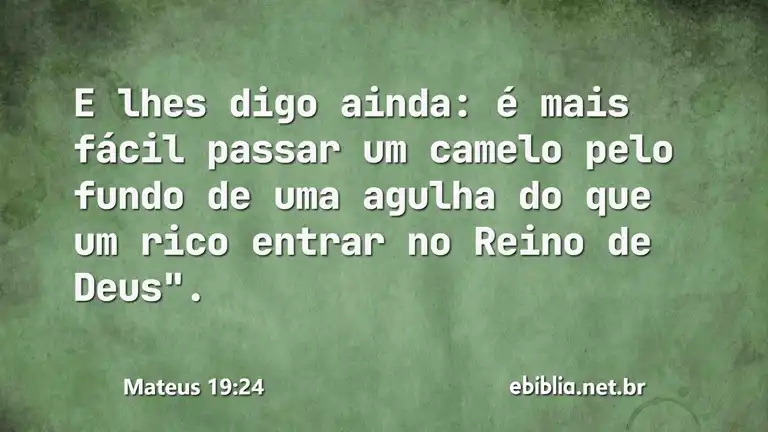 Mateus 19:24