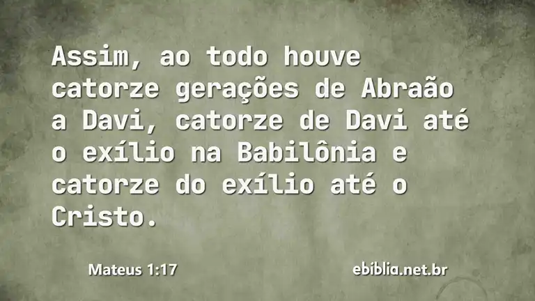 Mateus 1:17