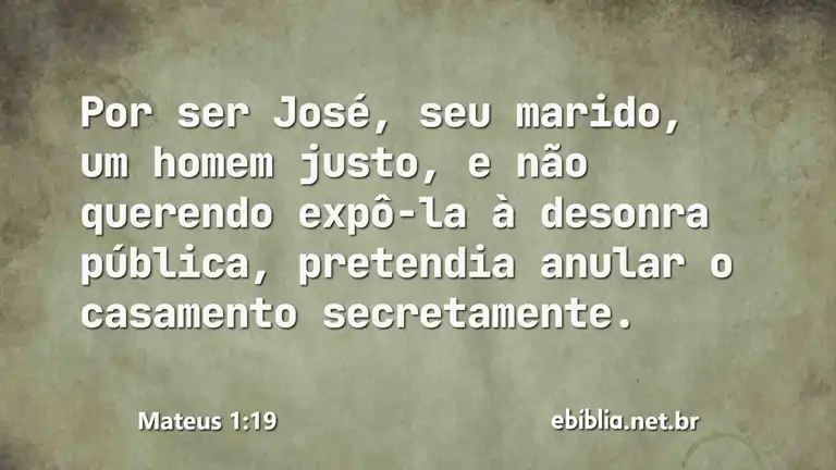 Mateus 1:19