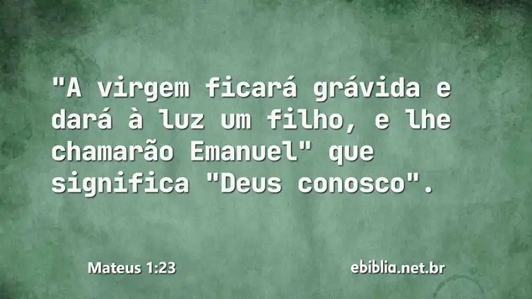 Mateus 1:23