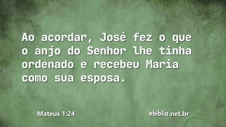 Mateus 1:24