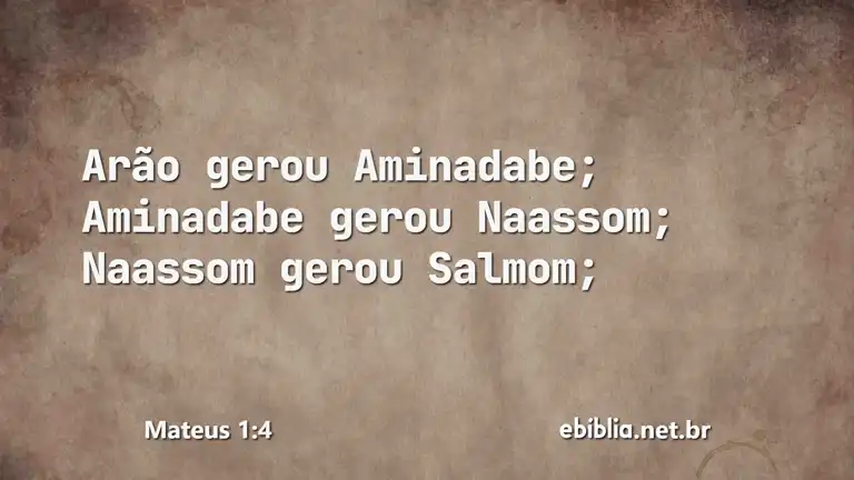 Mateus 1:4