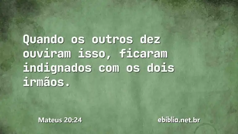 Mateus 20:24