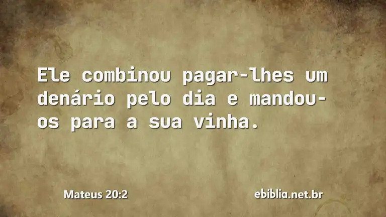 Mateus 20:2