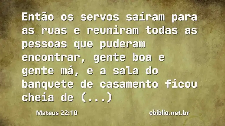 Mateus 22:10