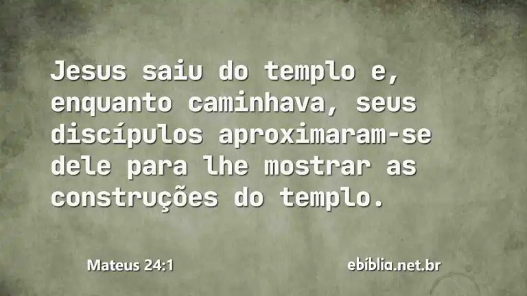 Mateus 24:1