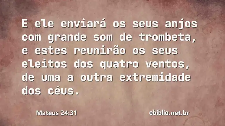 Mateus 24:31