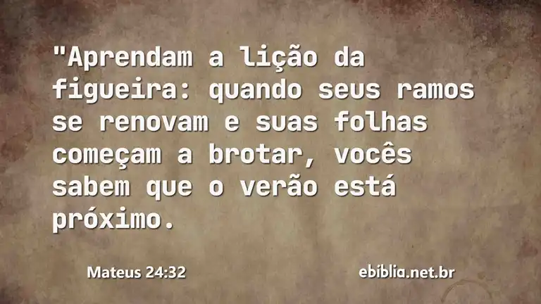 Mateus 24:32