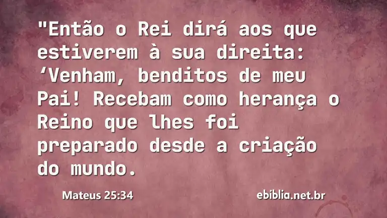 Mateus 25:34