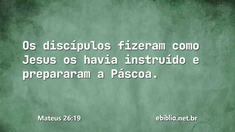 Mateus 26:19