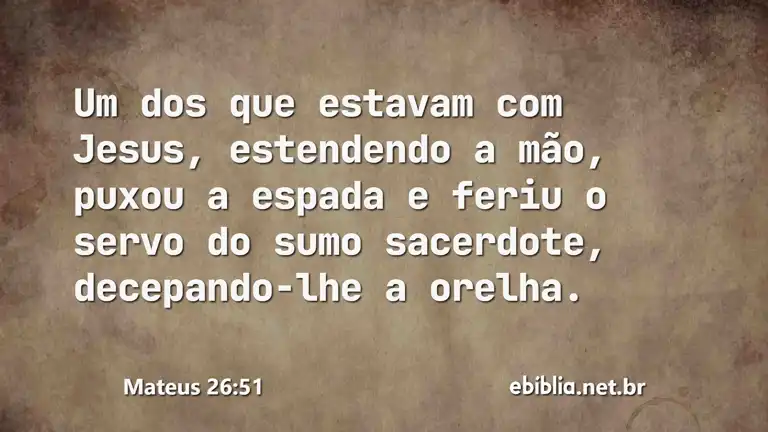 Mateus 26:51