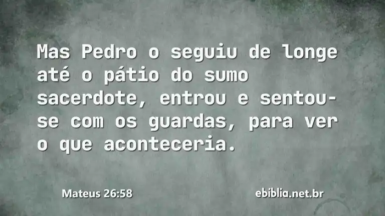 Mateus 26:58