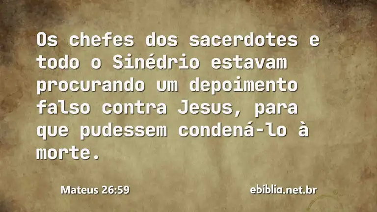 Mateus 26:59