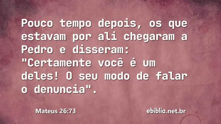 Mateus 26:73