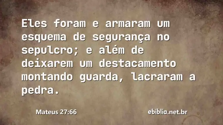 Mateus 27:66