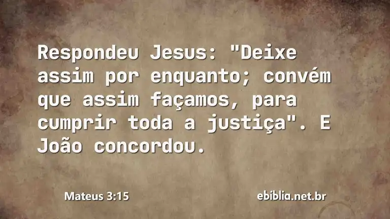 Mateus 3:15