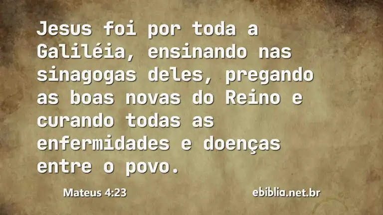 Mateus 4:23