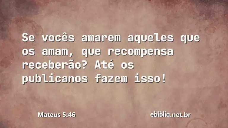 Mateus 5:46